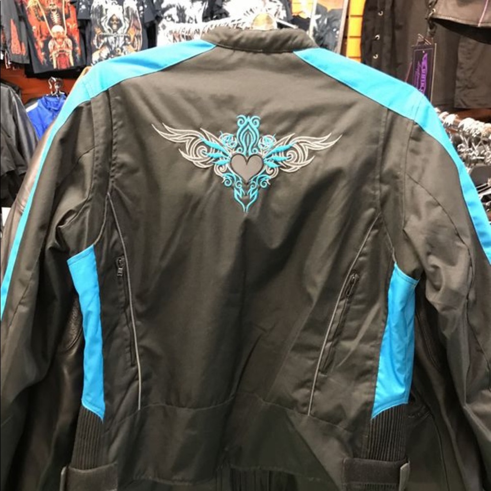 Ladies bikers textile jackets